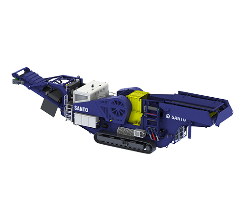 Tracked Type Mobile Jaw Crusher Plant