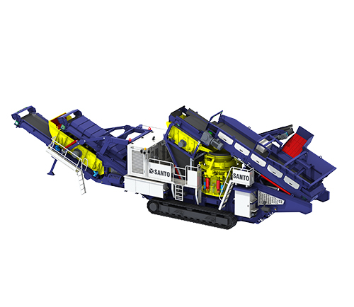 Tracked Type Mobile Cone Crusher Plant